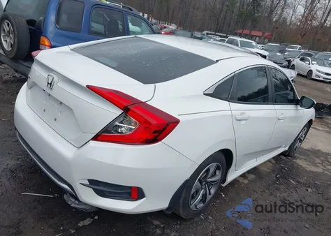 2020 Honda Civic Lx из США, поврежденный, VIN 19XFC2F61LE002179